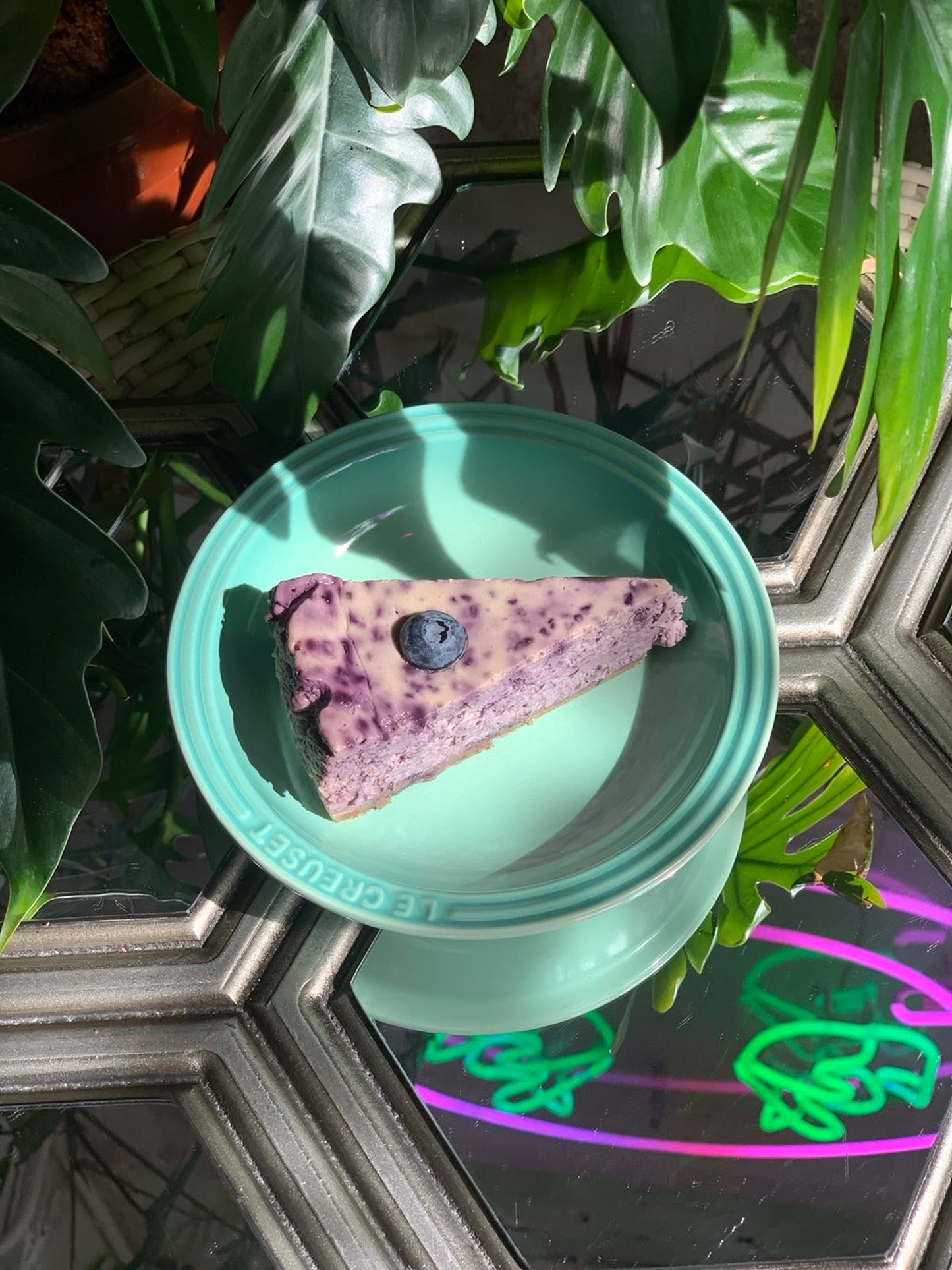 Dreamy Blue Yogurt Cheesecake 藍乳酪蛋